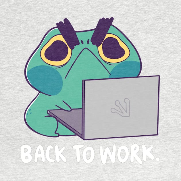 Frog is Back to Work by TaylorRoss1